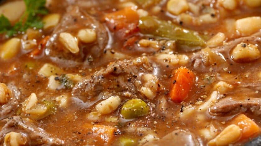 Pioneer Woman Beef Barley Soup recipe