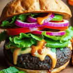 Pioneer Woman Black Bean Burger