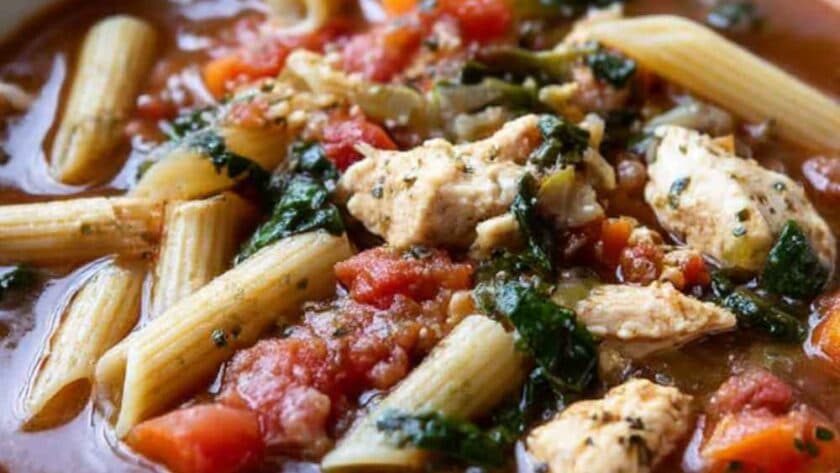 Pioneer Woman Italian Chicken Noodle Soup