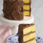 Pioneer Woman Yellow Cake with Chocolate Frosting recipe