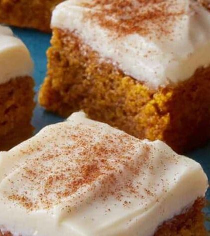 Pioneer Woman Pumpkin Bars