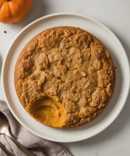 Pioneer Woman 3-Ingredient Pumpkin Dump Cake