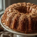 Pioneer Woman Apple Cider Donut Cake - recipe card