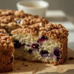 Pioneer Woman Blueberry Coffee Cake - recipe card