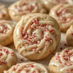 Pioneer Woman Candy Cane Cookies - recipe card