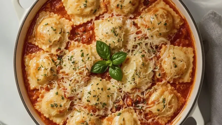 Pioneer Woman Cheese Ravioli Casserole