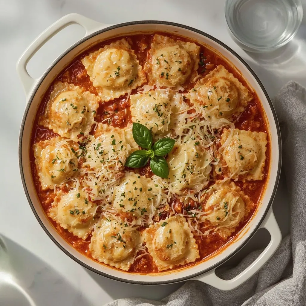 Pioneer Woman Cheese Ravioli Casserole