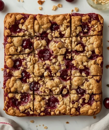 Pioneer Woman Cherry Pie Cookie Bars