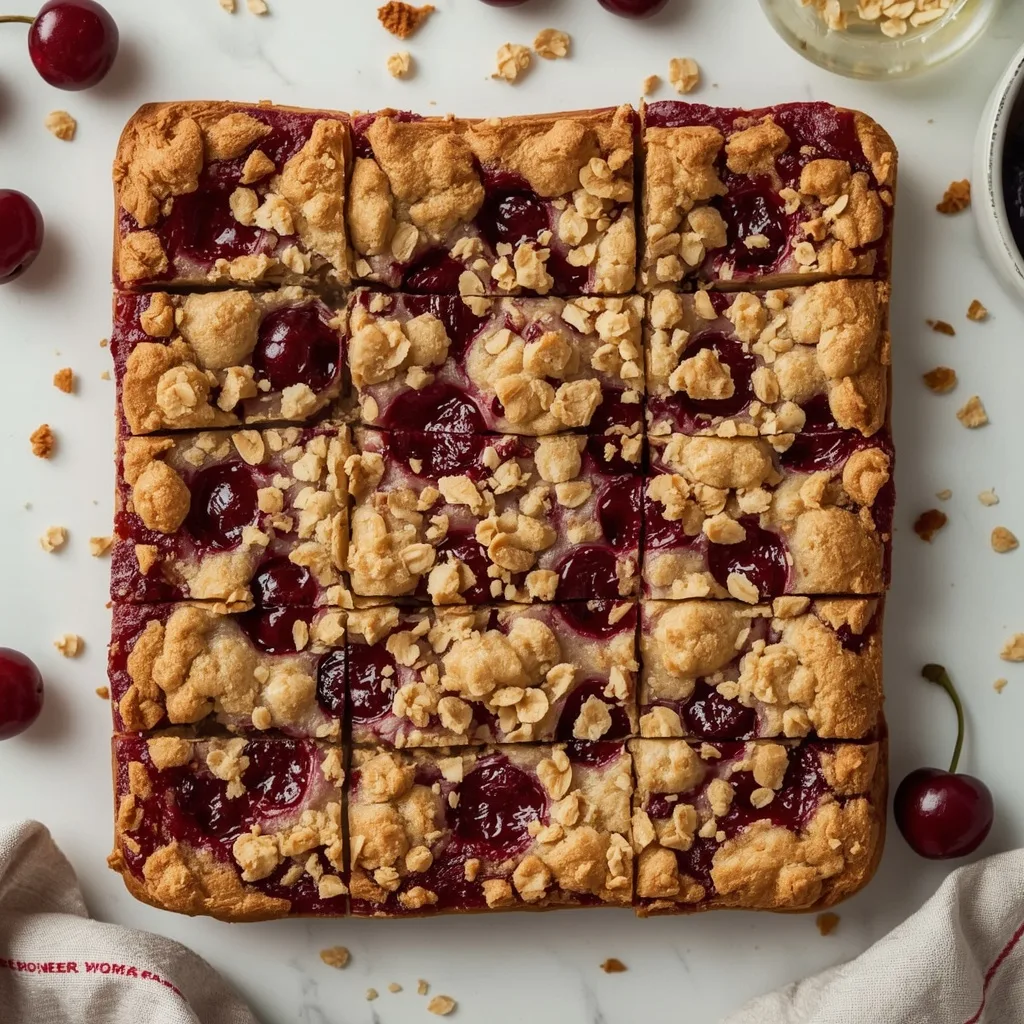 Pioneer Woman Cherry Pie Cookie Bars