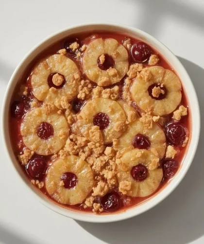 Pioneer Woman Cherry Pineapple Dump Cake