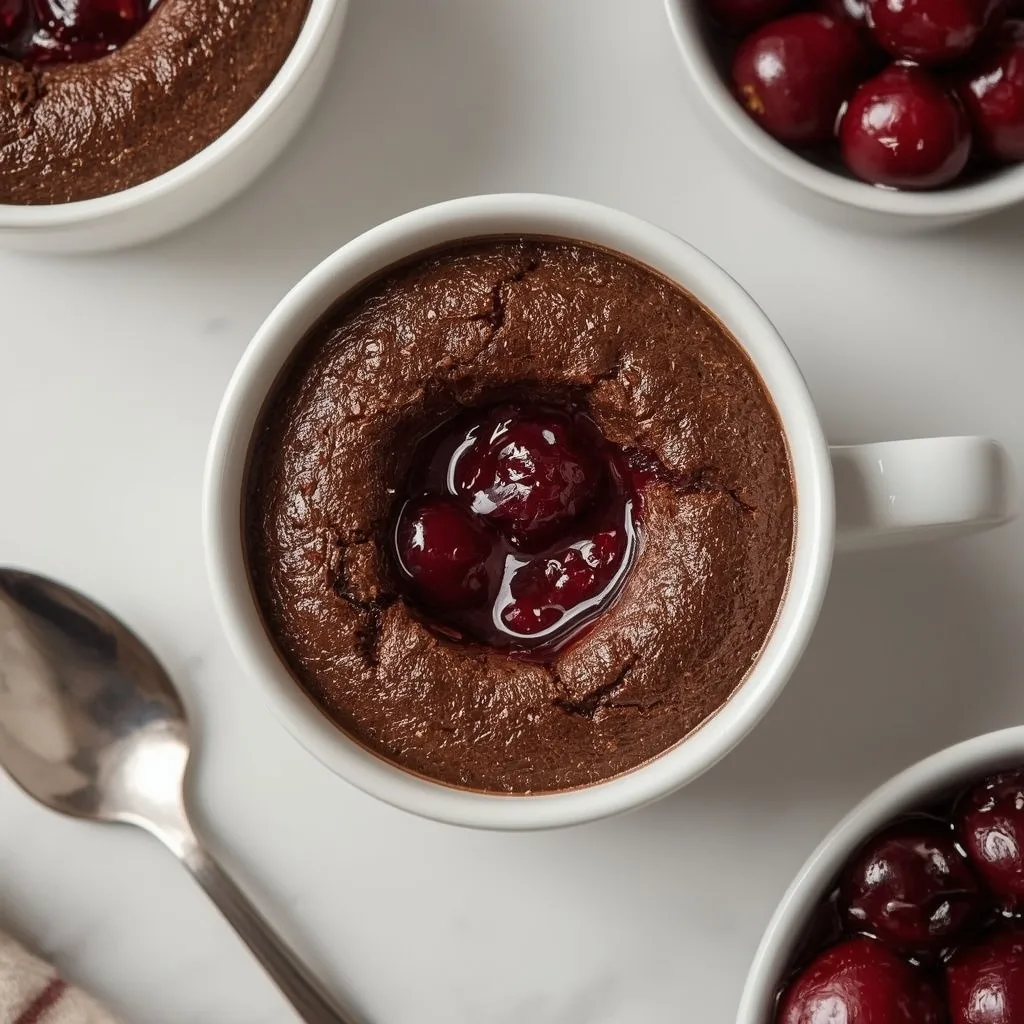 Pioneer Woman Chocolate Cherry Mug Cake