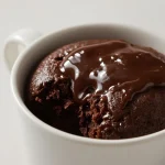 Pioneer Woman Chocolate Mug Cake - recipe card