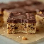 Pioneer Woman Cookie Dough Bars - recipe card