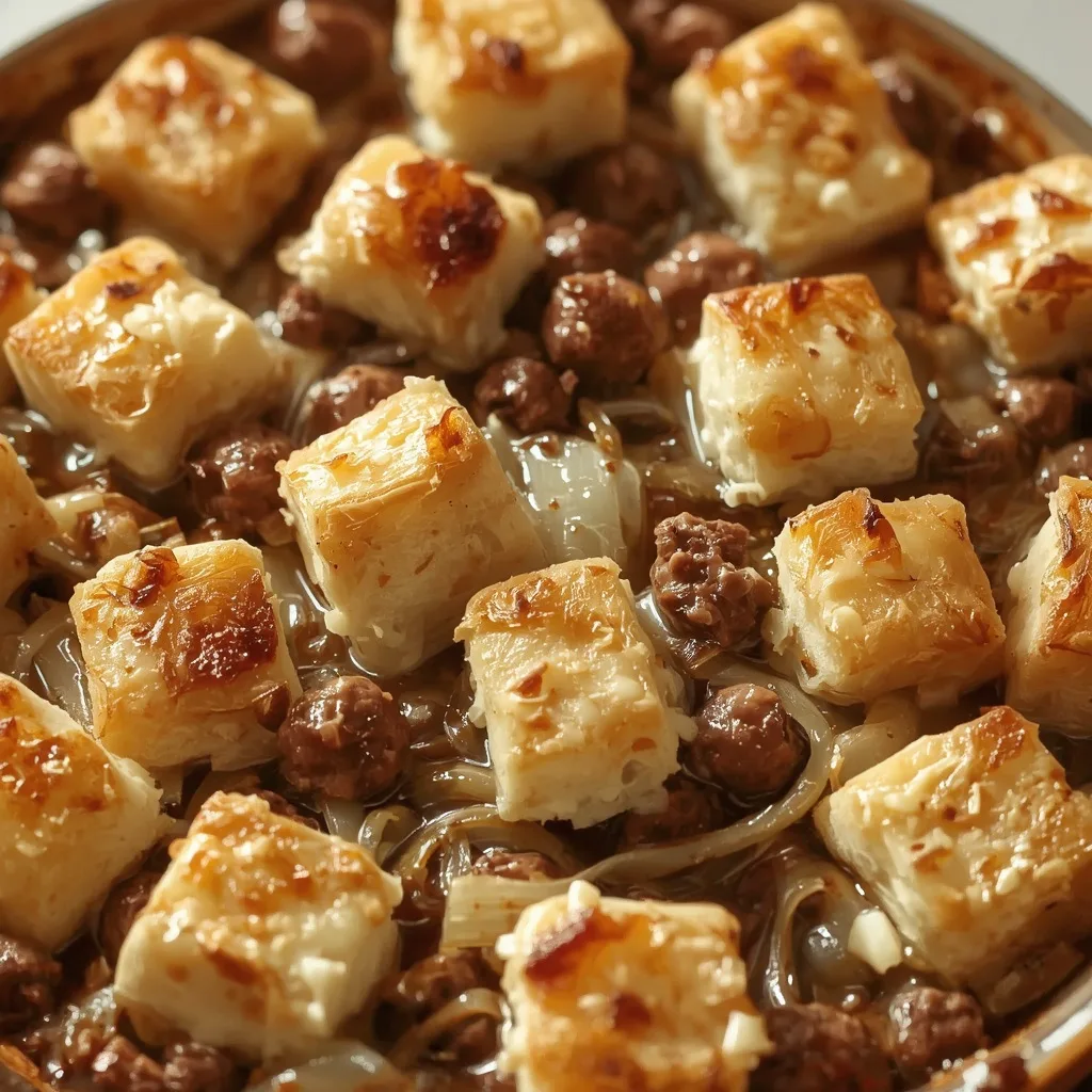 Pioneer Woman French Onion Beef Casserole