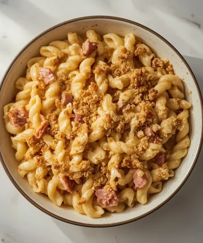 Pioneer Woman Ham and Noodle Casserole