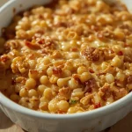 Pioneer Woman Hominy Casserole - recipe card