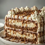 Pioneer Woman Ice Cream Sandwich Cake - recipe card