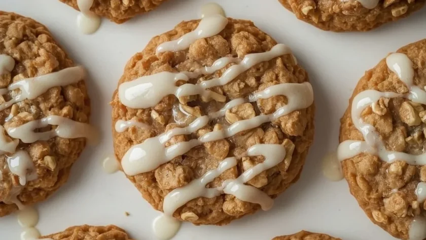 Pioneer Woman Iced Oatmeal Cookies
