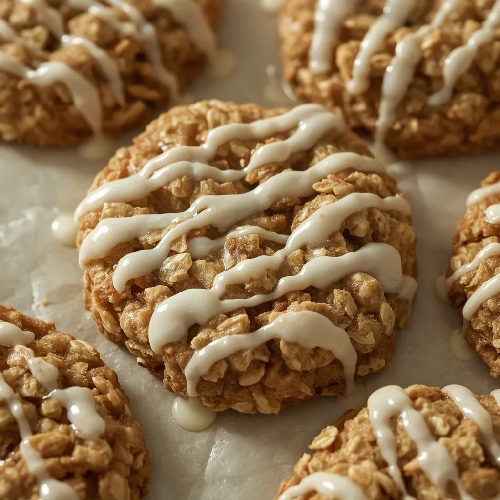 Pioneer Woman Iced Oatmeal Cookies