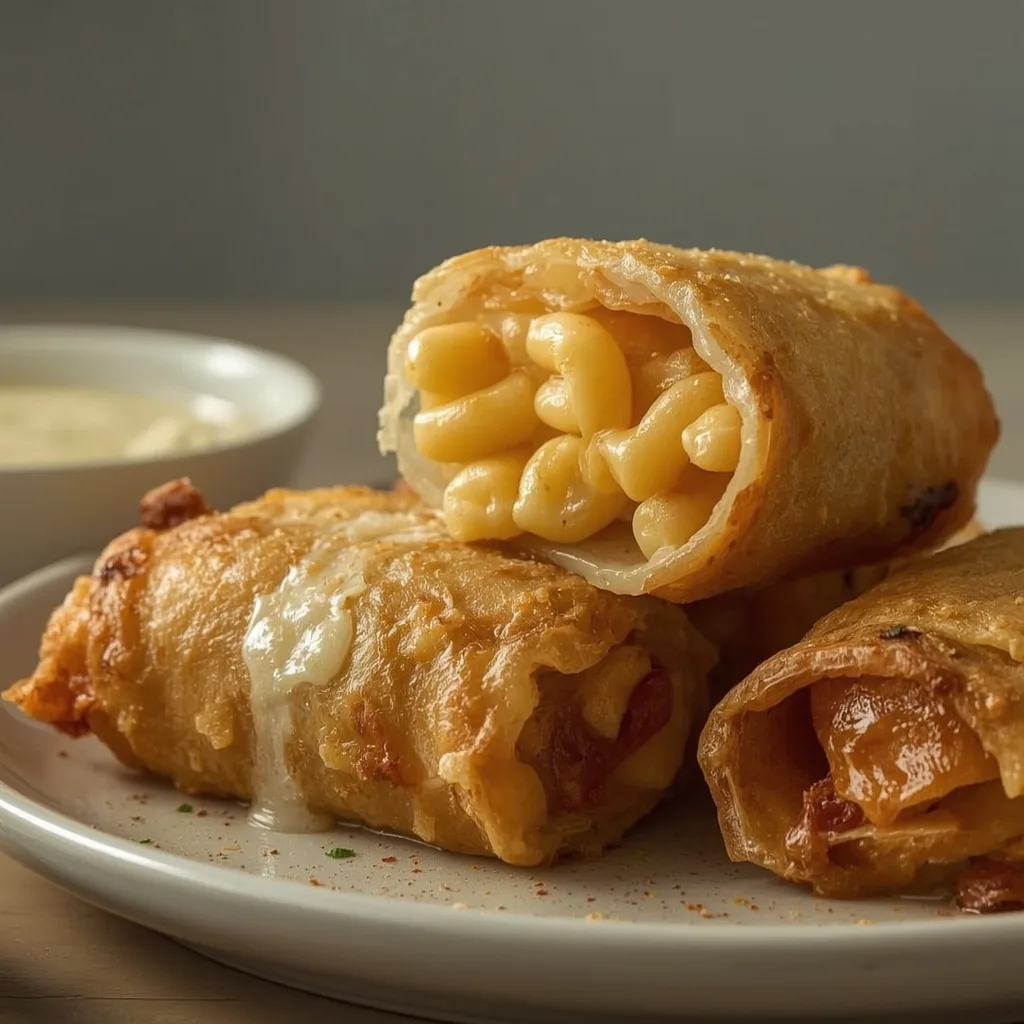 Pioneer Woman Mac and Cheese Egg Rolls