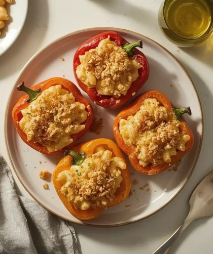 Pioneer Woman Mac and Cheese Stuffed Peppers