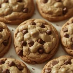 Pioneer Woman Malted Chocolate Chip Cookies - recipe card