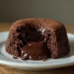 Pioneer Woman Molten Chocolate Cake - recipe card