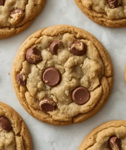 Pioneer Woman Peanut Butter Cookies with Peanut Butter Cups