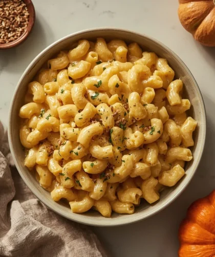 Pioneer Woman Pumpkin Mac and Cheese