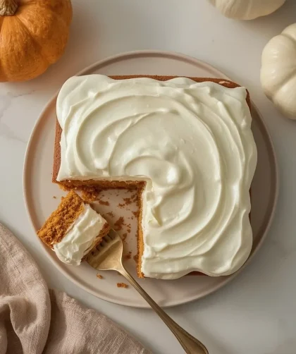 Pioneer Woman Pumpkin Poke Cake