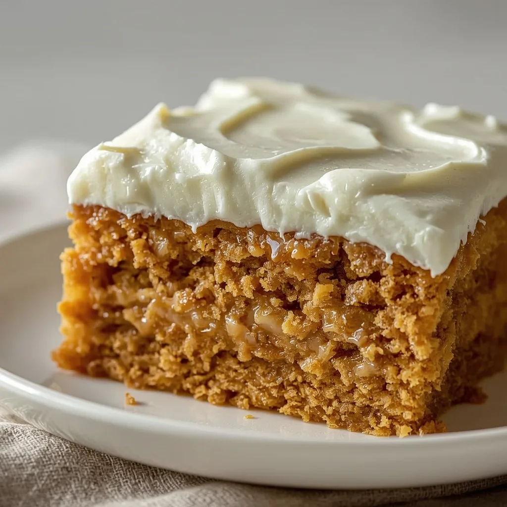 Pioneer Woman Pumpkin Poke Cake