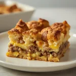 Pioneer Woman Sausage Breakfast Casserole - recipe card