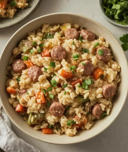 Pioneer Woman Sausage Rice Casserole