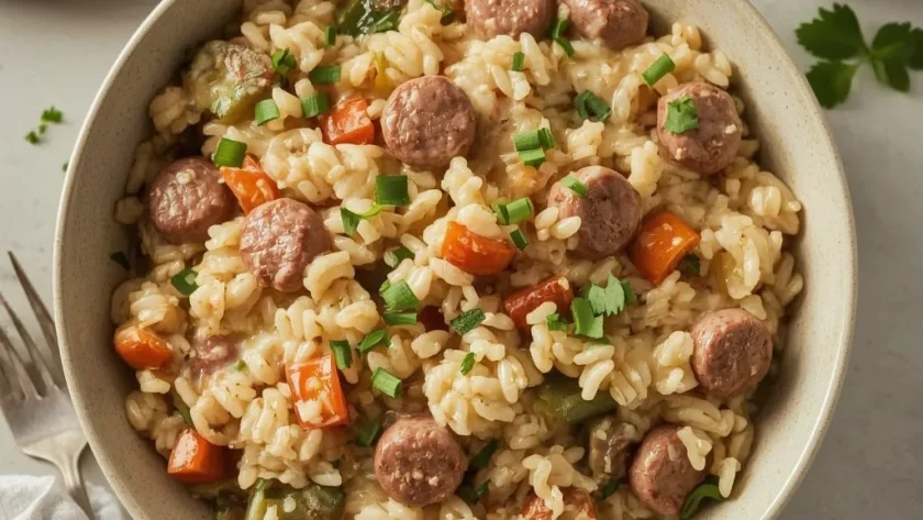 Pioneer Woman Sausage Rice Casserole