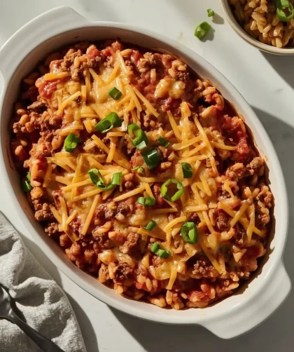 Pioneer Woman Spanish Rice Casserole