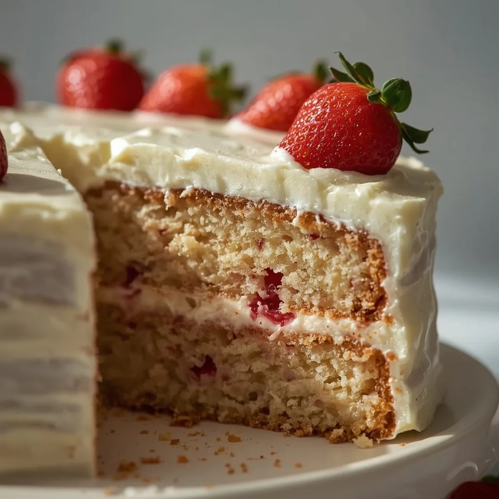 Pioneer Woman Strawberry Cake