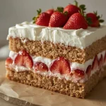 Pioneer Woman Strawberry Icebox Cake - recipe card