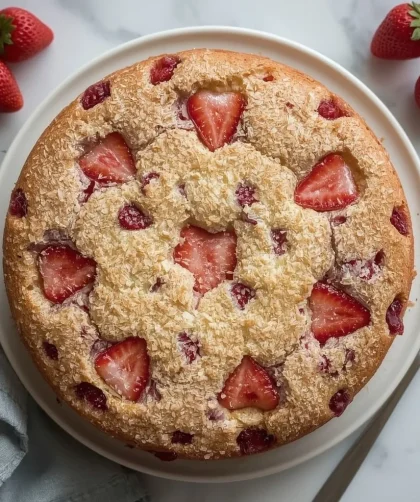 Pioneer Woman Strawberry Sparkle Cake