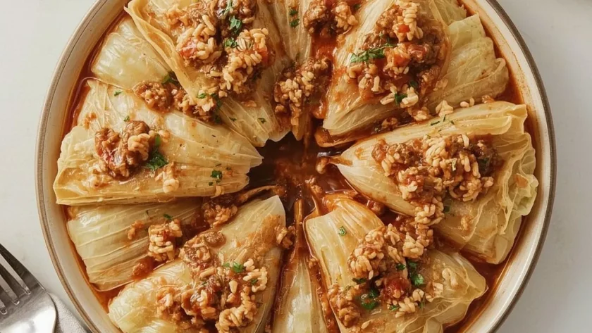Pioneer Woman Stuffed Cabbage Casserole