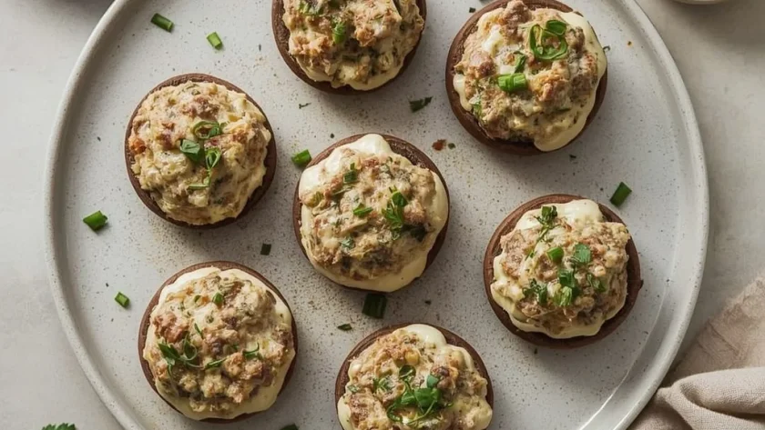 Pioneer Woman Stuffed Mushrooms Sausage Cream Cheese