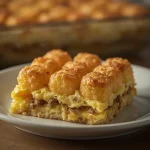 Pioneer Woman Tater Tot Breakfast Casserole - recipe card