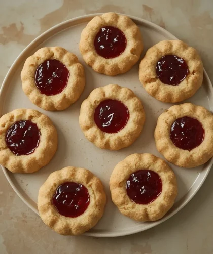 Pioneer Woman Thumbprint Cookies