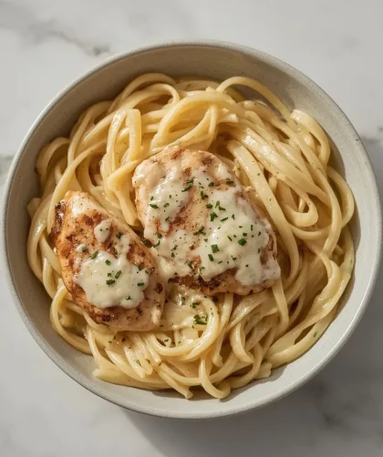 Creamy Pioneer Woman Chicken Fettuccine Alfredo