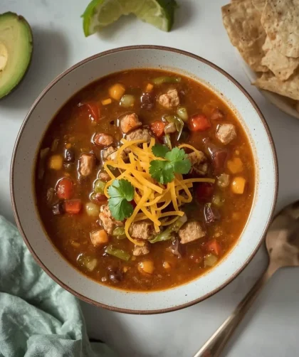 Pioneer Woman 8 Can Taco Soup
