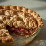 Pioneer Woman Apple Cranberry Pie - recipe card