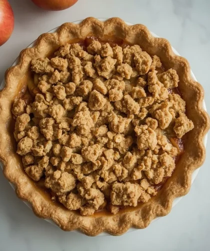 Pioneer Woman Apple Pie with Crumb Topping