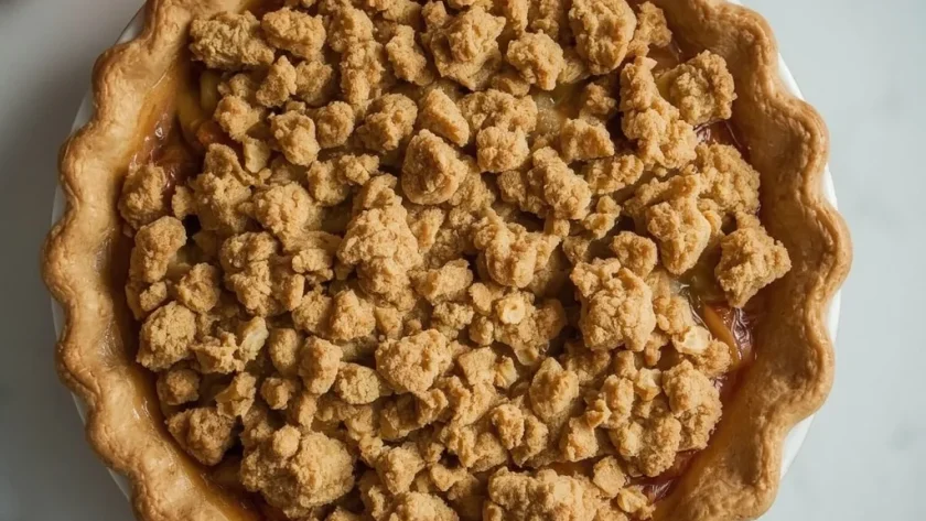 Pioneer Woman Apple Pie with Crumb Topping