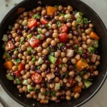 Pioneer Woman Black-Eyed Pea Salad - recipe card