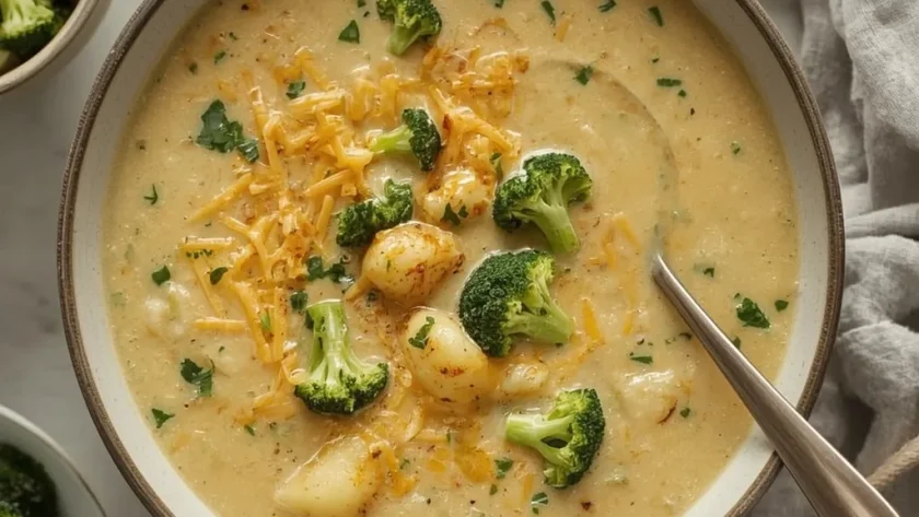 Pioneer Woman Broccoli Potato Cheese Soup