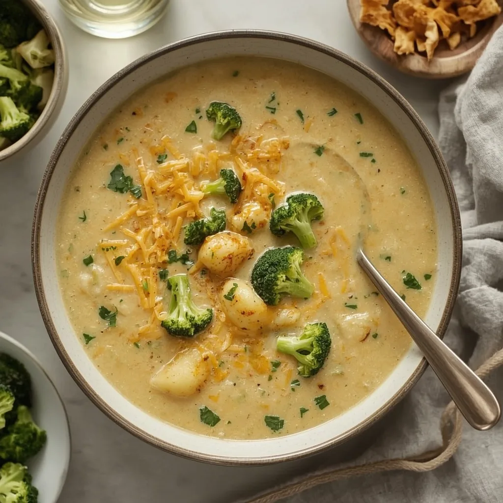Pioneer Woman Broccoli Potato Cheese Soup